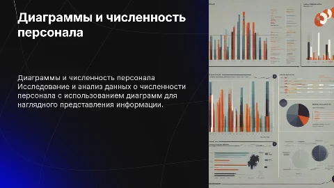 Диаграммы, численности персонала