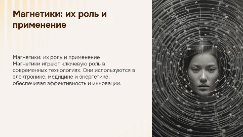 Магнетики и их применение