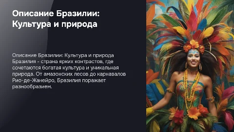 описание бразилии