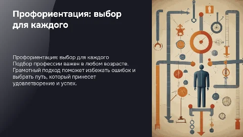 Профориентация для всех: выбираем профессию правильно