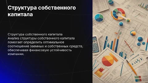 Определение структуры собственного капитала