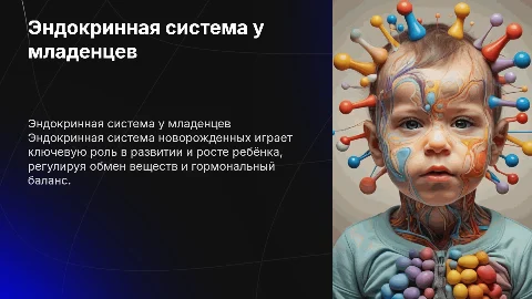 Особенности эндокринной системы у детей первого года жизни