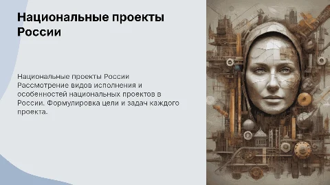 Национальные проекты России: виды исполнения и особенности