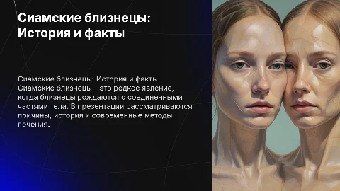 Сиамские близнецы