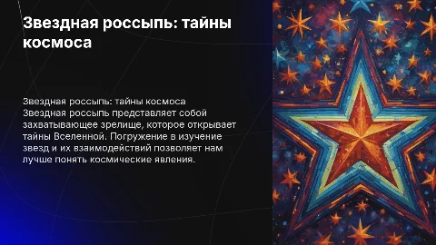 Звездная россыпь