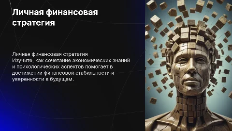 Личная финансовая стратегия: Экономические и психологические аспекты
