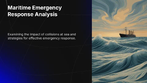 Maritime Emergency Response: Collision Incident Analysis