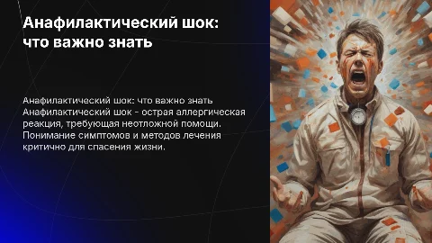 анафилактический шок