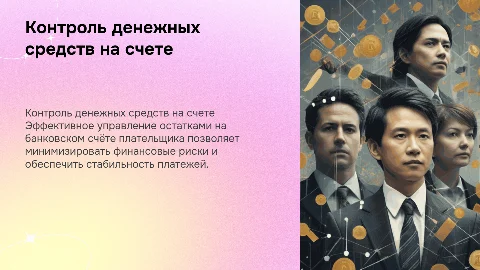 Контроль достаточности денежных средств на счёте плательщика