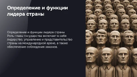 пределение и функции главы государства: Роль и полномочия