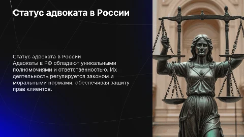 Статус адвоката в РФ: права, обязанности и этика
