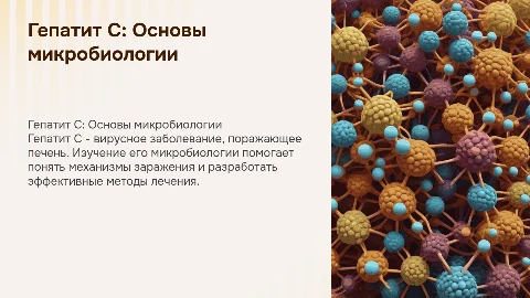 Гепатит С микробиология