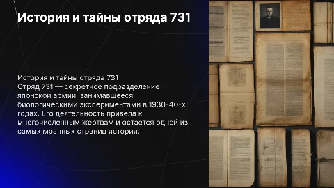 отряд 731