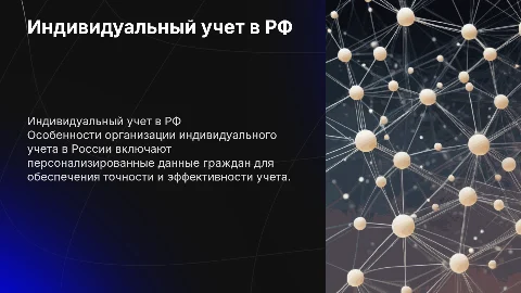 Индивидуальный учет в Российской Федерации: особенности и аспекты
