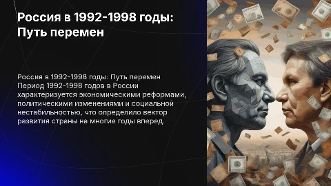 Россия в 1992-1998 годы