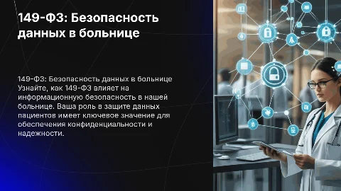 149-ФЗ: Защита данных пациентов в больнице