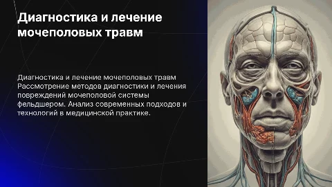 Организация деятельности фельдшера по диагностике травм