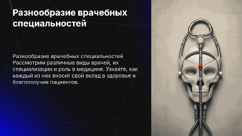 Виды врачей