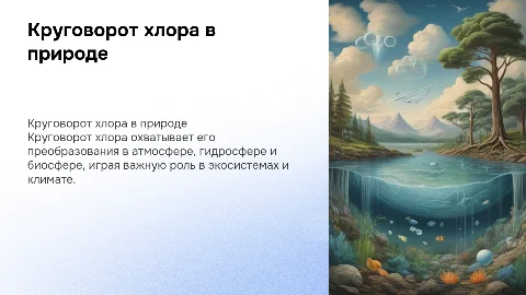 Круговорот Хлора в природе