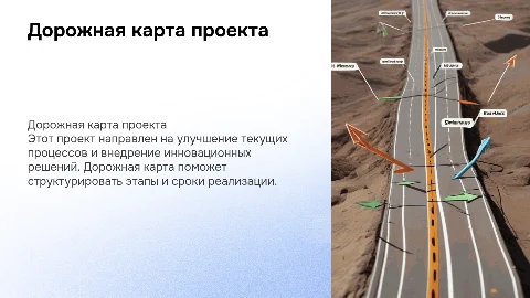 дорожная карта проекта