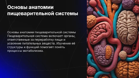 органы пищеварения