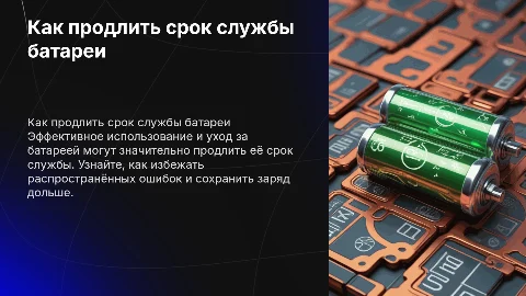 как продлить срок работы батарейки