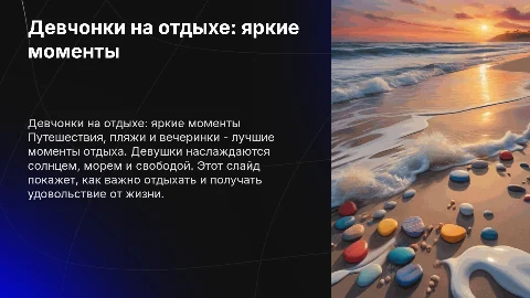 девченки на отдыхе