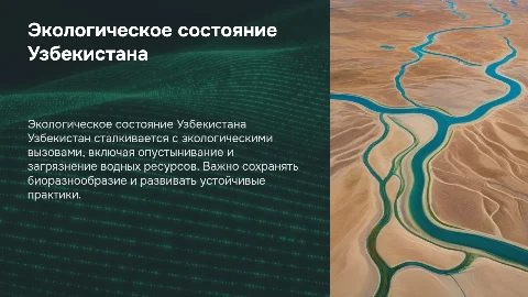Узбекистан экология