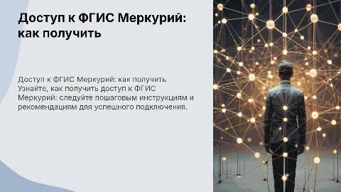 Получение доступа к ФГИС Меркурий: порядок действий