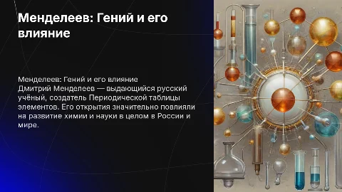 менделеев роль личности в истории россии