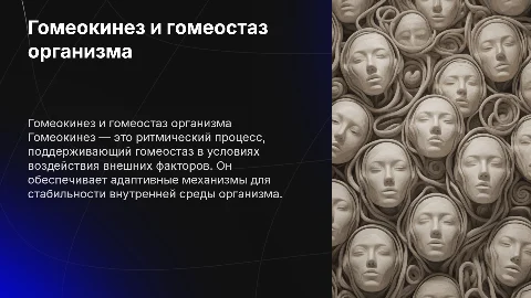 Гомеокинез как ритмический процесс поддержания гомеостаза