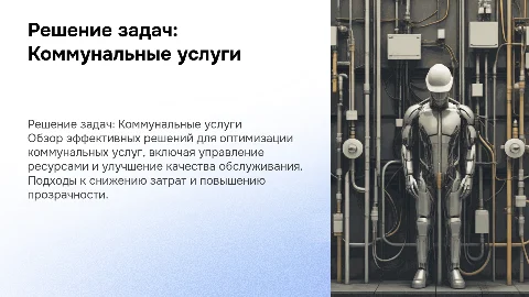Решение практических задач в коммунальных услугах