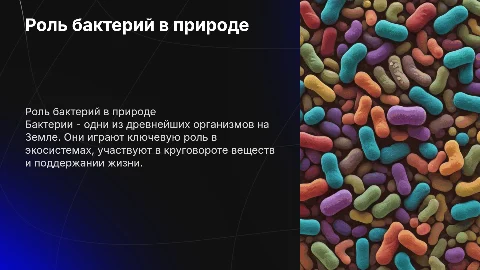 естествознание бактерии