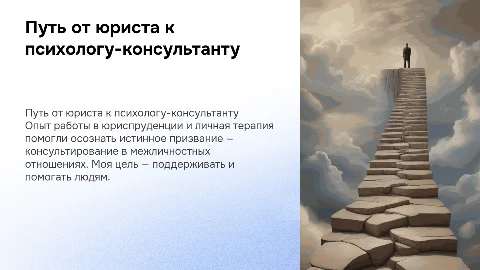 Путь от юриста к психологу-консультанту: личный опыт