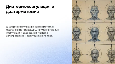 Диатермокоагуляция и диатермотомия