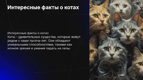 Интерестные факты про котов