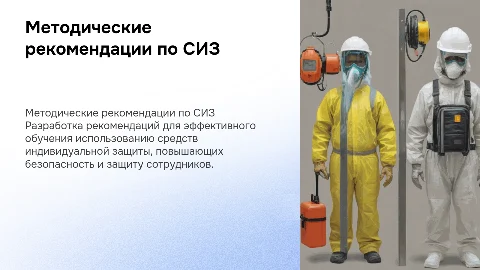 Методические рекомендации по обучению СИЗ для безопасности