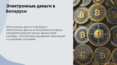электронные деньги в республике беларусь