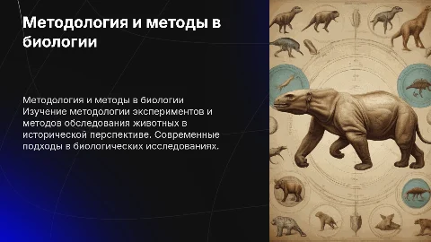 Правила методологии эксперимента и методы обследования животных