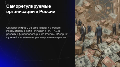 Саморегулируемые организации России: НАУФОР и ПАРТАД