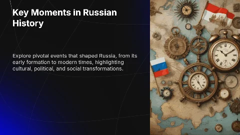 Moments in History in Russia