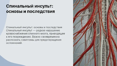спинальный инсульт