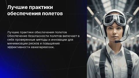 Лучшие практики обеспечения полетов