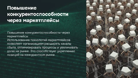 Презентация на защиту диплома: конкурентоспособность и маркетплейсы