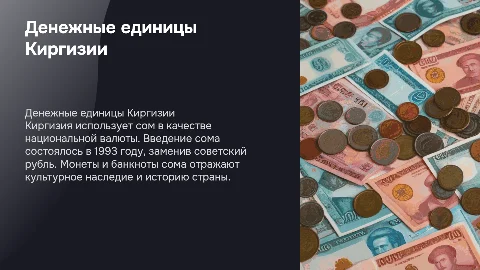 Денежные единицы Киргизии