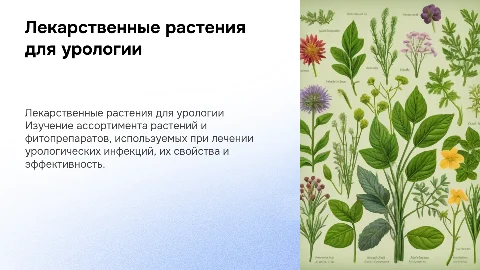 Изучение ассортимента лекарственного растительного сырья