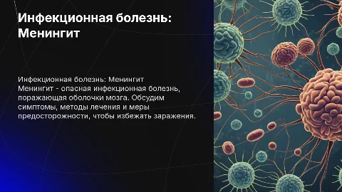 Менингит: симптомы, лечение и меры предосторожности