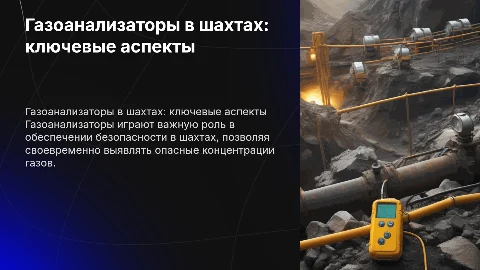 Газоанализаторы и их применение при работе в шахтах