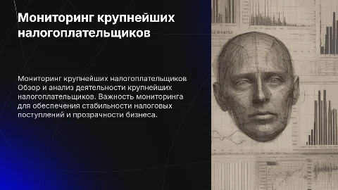 Мониторинг крупнейших надогоплательщиков