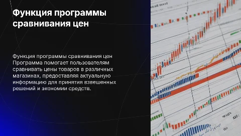 Функция программы сравнивания цен